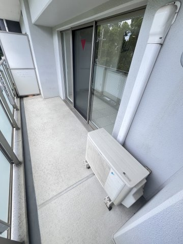 大阪市都島区網島町の賃貸マンションのバルコニー