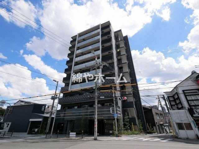 ファステート大阪上本町ソーレの外観|きれいな外観です