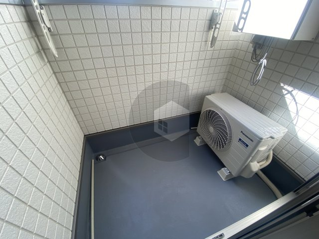 SMILEハイツ鴻池のバルコニー