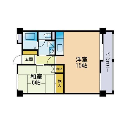 ルナパーク井尻の間取り