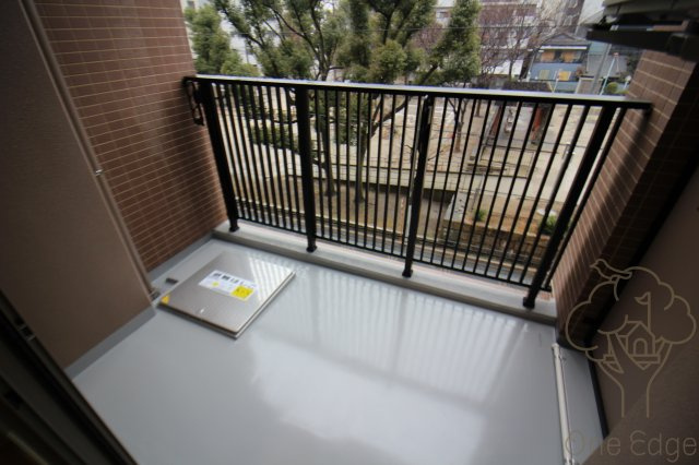 天満橋ケルスコートParkViewのバルコニー