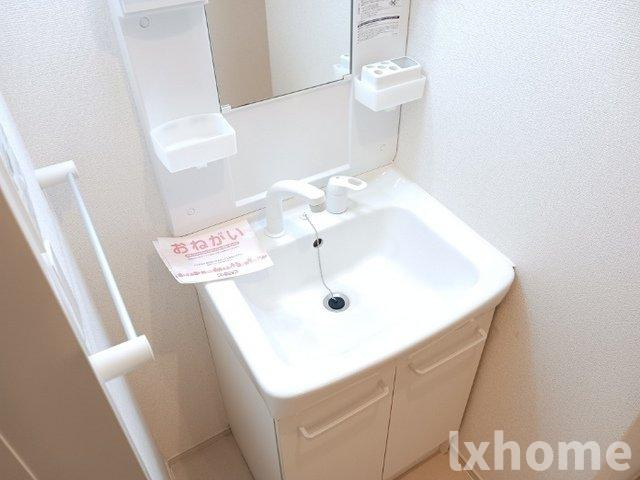 ネストージュの洗面所|コンパクトで使いやすい洗面所
