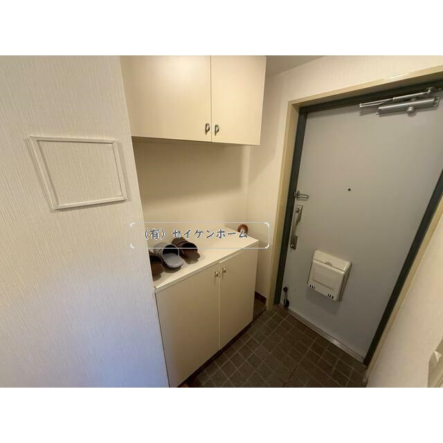 ライフプラザ熊谷の玄関