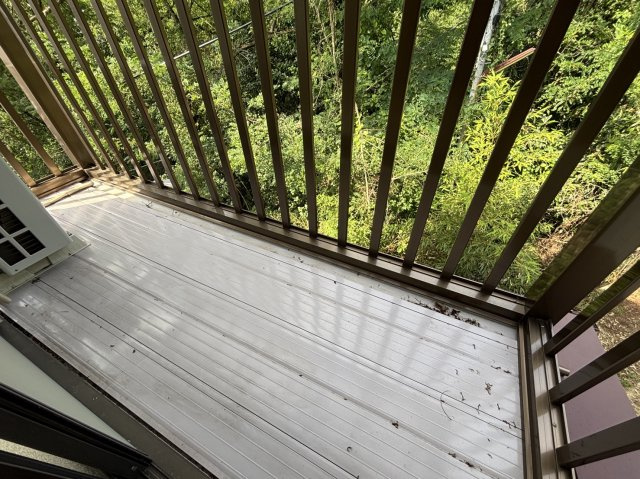 呉市焼山桜ヶ丘３丁目の一戸建てのバルコニー