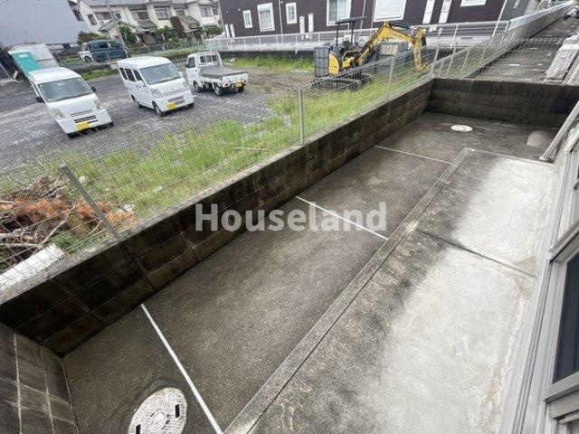 コーラルヴィラ 松島Ⅱのバルコニー