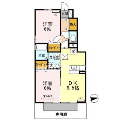 コーラルヴィラ 松島Ⅱの間取り