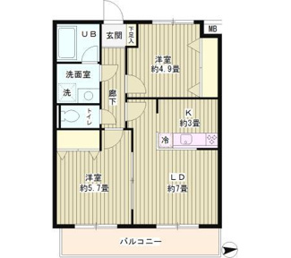【間取り】 | フィオーレスパッチオ