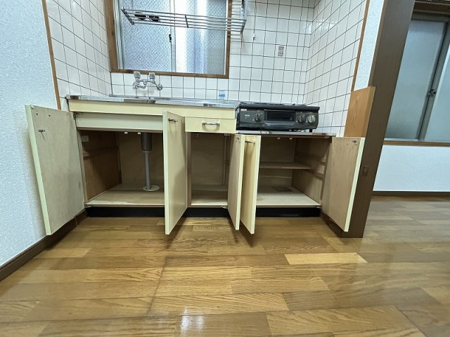 コーポはりまや2のキッチン