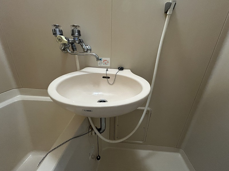 コーポはりまや2の洗面所