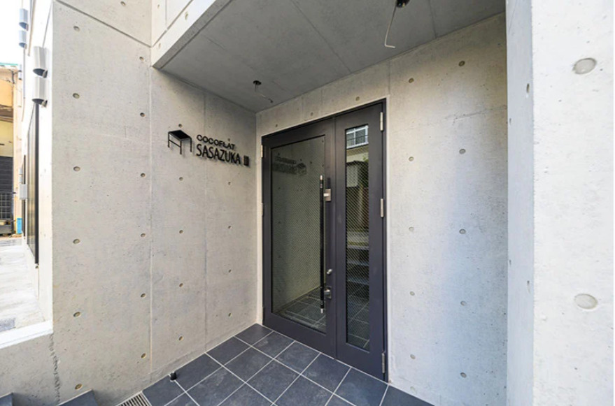 杉並区方南１丁目の賃貸マンションのエントランス