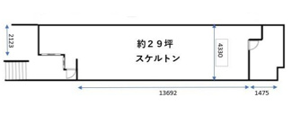 【間取り】 | 桃井第二ビル（テナント） | 桃井第二ビル（テナント）　間取り
