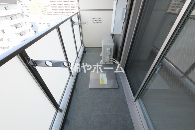 Metrosa深江橋のバルコニー|バルコニー付きです