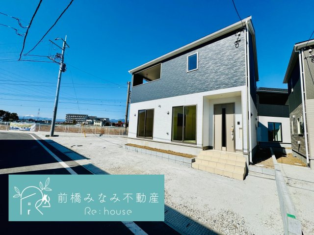 前橋市江田町第6　２号棟(全９棟)　クレイドルガーデン　新築建売分譲の外観|きれいな外観です