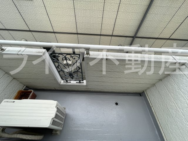 レオパレス東花園第3のバルコニー|広々としたバルコニーです