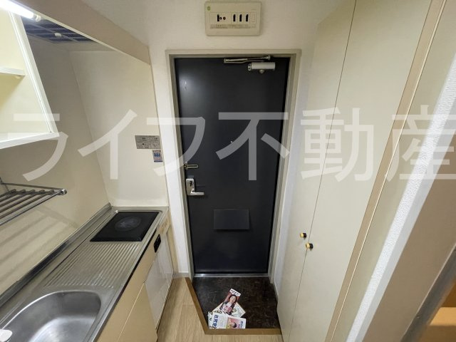 レオパレス東花園第3の玄関|きれいな玄関です