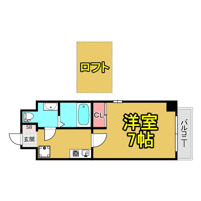 ラ・フォーレ東野田の間取り
