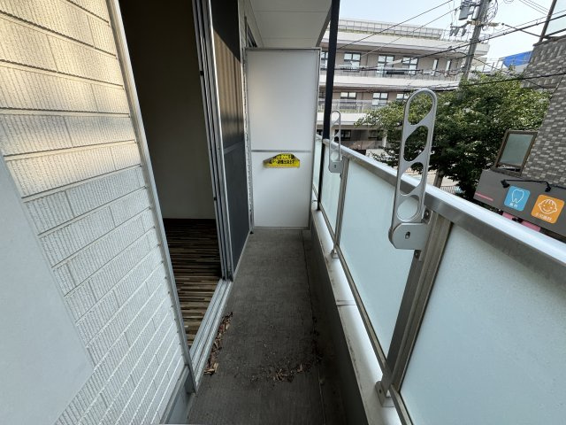 ウインズコート豊中南のバルコニー