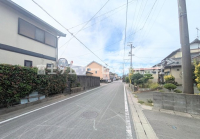【前面道路含む現地写真】 | 磐田市福田 5期 新築一戸建て 1号棟 | 前面道路です