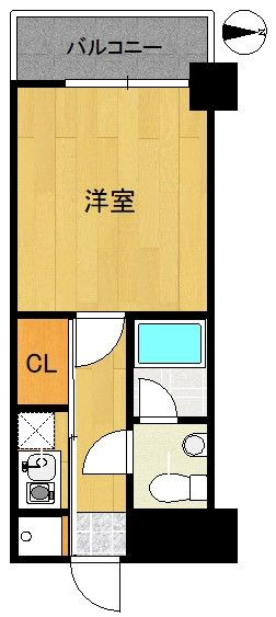 エステートモア白金2の間取り
