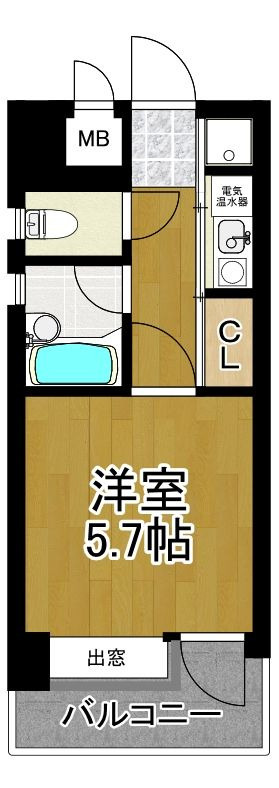 ピュアドーム大濠アクレームの間取り