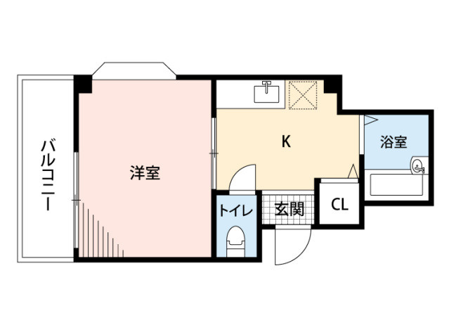 プリメール赤坂の間取り