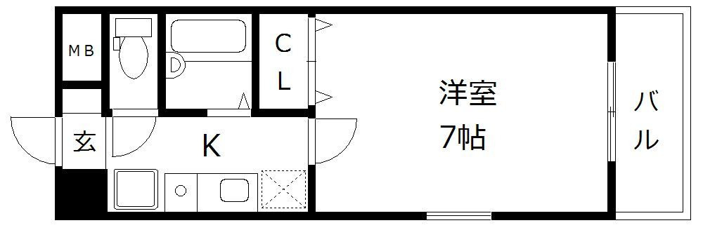 コンフォートビルの間取り