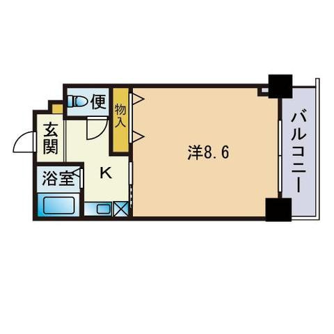 NK北天神ビルの間取り