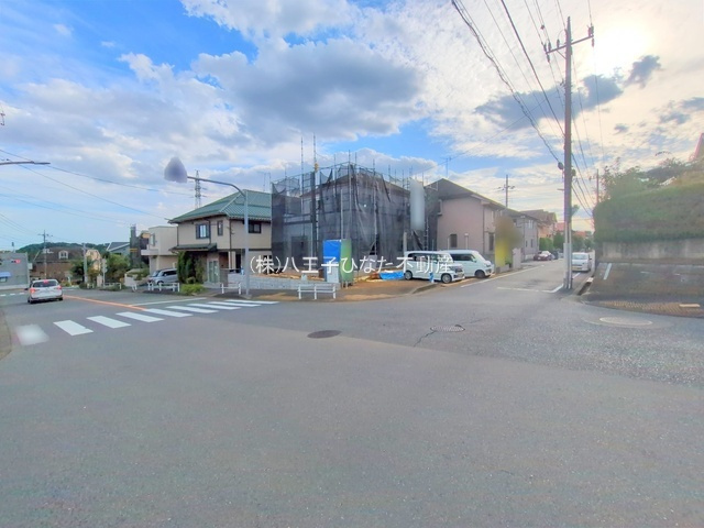 祝：成約済み　八王子市　南陽台　新築戸建て　５期の前面道路含む現地写真|～仲介手数料無料☆八王子ひなた不動産～八王子市南陽台　新築戸建て