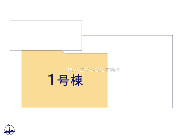 『八王子市新築戸建て』八王子市椚田町1212-15【仲介手数料無料】　４期の区画図|～仲介手数料無料☆八王子ひなた不動産～八王子市椚田町　新築戸建て