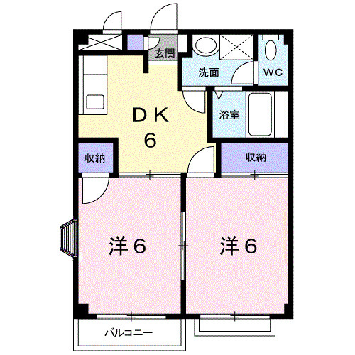 ハートフルスクエアの間取り