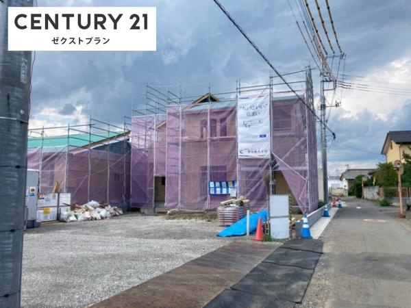 太田第14下田島町 4号棟の前面道路含む現地写真