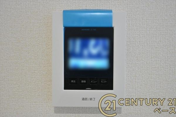 リーブルガーデン田井庄町 １号棟 ／新築一戸建の内装|■現地撮影写真■ＴＶモニター付きインターホンで防犯対策もバッチリ！来客も一目でわかり安心です！