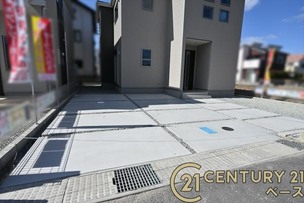 リーブルガーデン田井庄町 １号棟 ／新築一戸建の駐車場|■現地撮影写真■