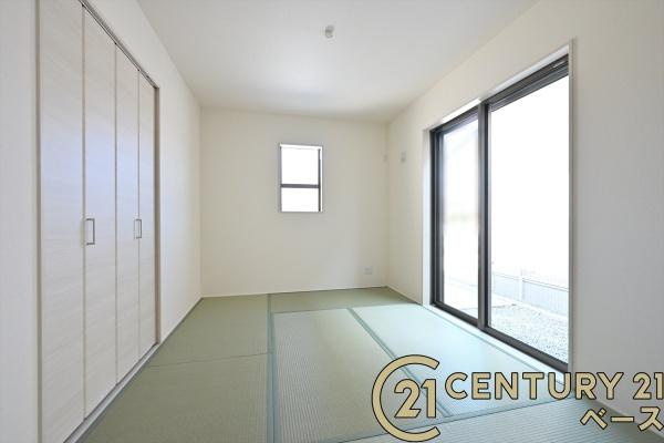 リーブルガーデン田井庄町 １号棟 ／新築一戸建の和室|■現地撮影写真■ほっこり落ち着ける和室！客間としてもご利用いただけます！