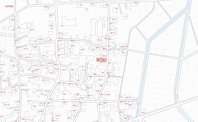 【土地図】 | 北諸県郡三股町蓼池　570万円