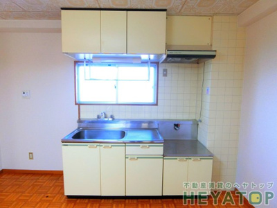 【キッチン】 | サンハイツ白羽根 | ガスコンロが置けるキッチン