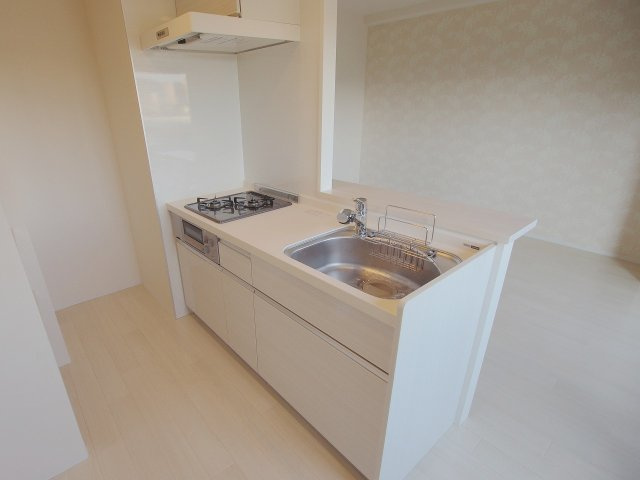 ラ・ロゼドロープ中筋のキッチン