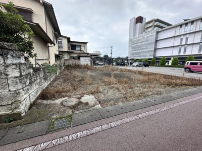 【前面道路含む現地写真】 | 大田原市中央1丁目　1050万円　土地