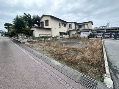 【前面道路含む現地写真】 | 大田原市中央1丁目　1050万円　土地