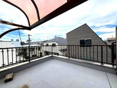 【バルコニー】 | 高橋コーポ（目黒区）