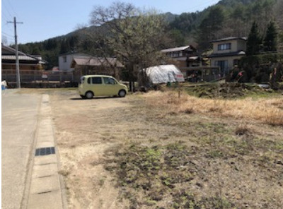 土地　高山市一之宮町字清水　A区画　３８１万