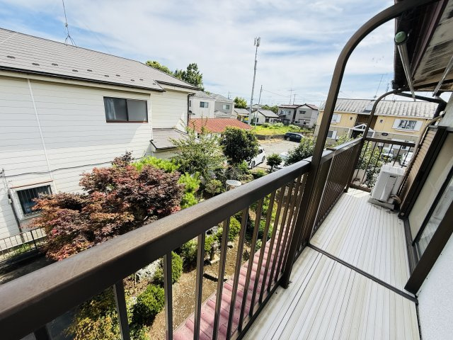 東松山市松山町1丁目　中古戸建のバルコニー