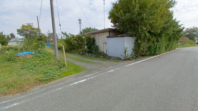 東松山市大谷　土地135坪の外観|通路入口付近