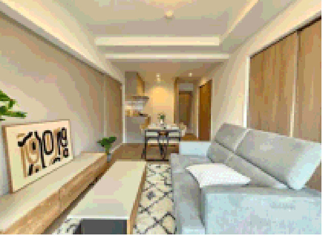 尼崎アーバンコンフォートの居間・リビング