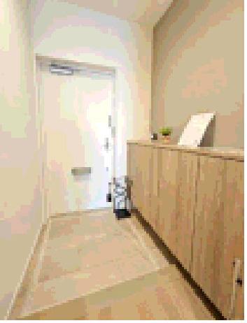 尼崎アーバンコンフォートの玄関