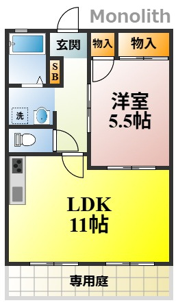 ジョイハウスの間取り