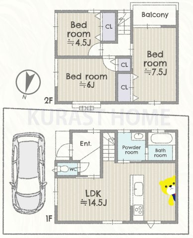 乙訓郡大山崎町大山崎西高田　中古戸建