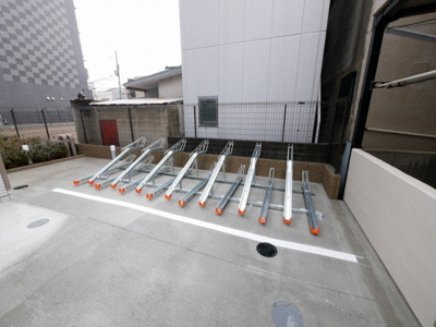 【その他共用部分】 | ゼオン大阪EAST | 駐輪場です