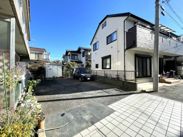 エクセル稲田の駐車場