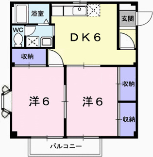 【間取り】 | レジデンス北新在家